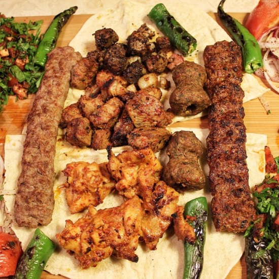 iki Kişilik Karışık ızgara